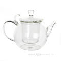 800ml Mouthblown Pretty Pyrex Teapot for Sale